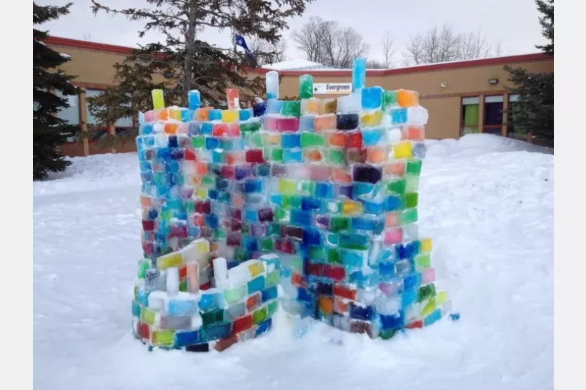 Ice castle